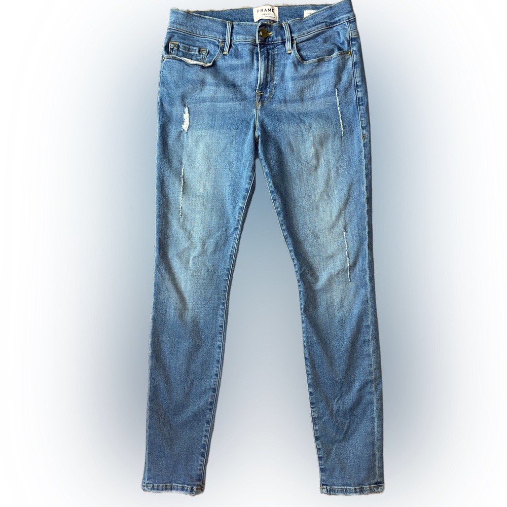 **HP** FRAME Le Skinny de Jeanne Lightwash Jeans